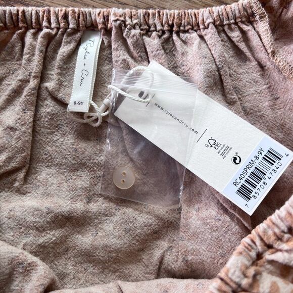 NWT! Rylee + Cru Primrose Skipper Top Size 8-9Y - Picture 6 of 6